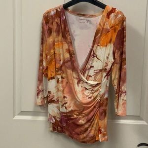 Coldwater Creek Pullover Size Small, 6-8, 3/4 Sleeve